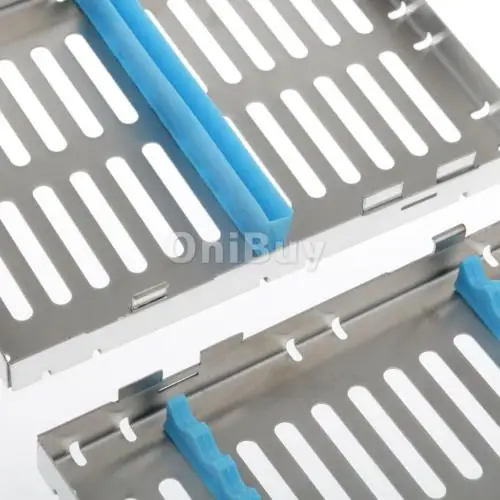 Стерилизации Стоматологических кассеты дезинфекции стойки поднос коробка для 10 шт. инструмент