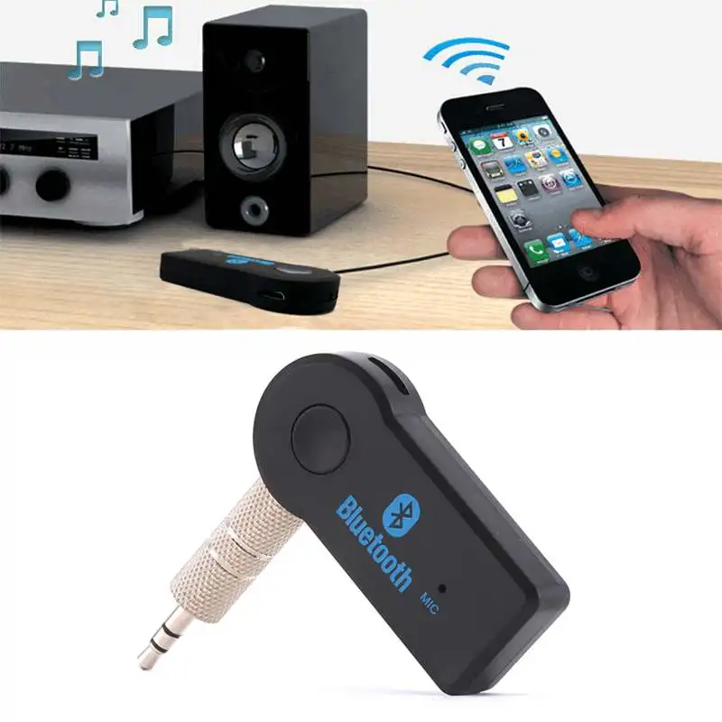 Автомобильный Bluetooth музыкальный ресивер Handfree универсальный 3 5 мм беспроводной
