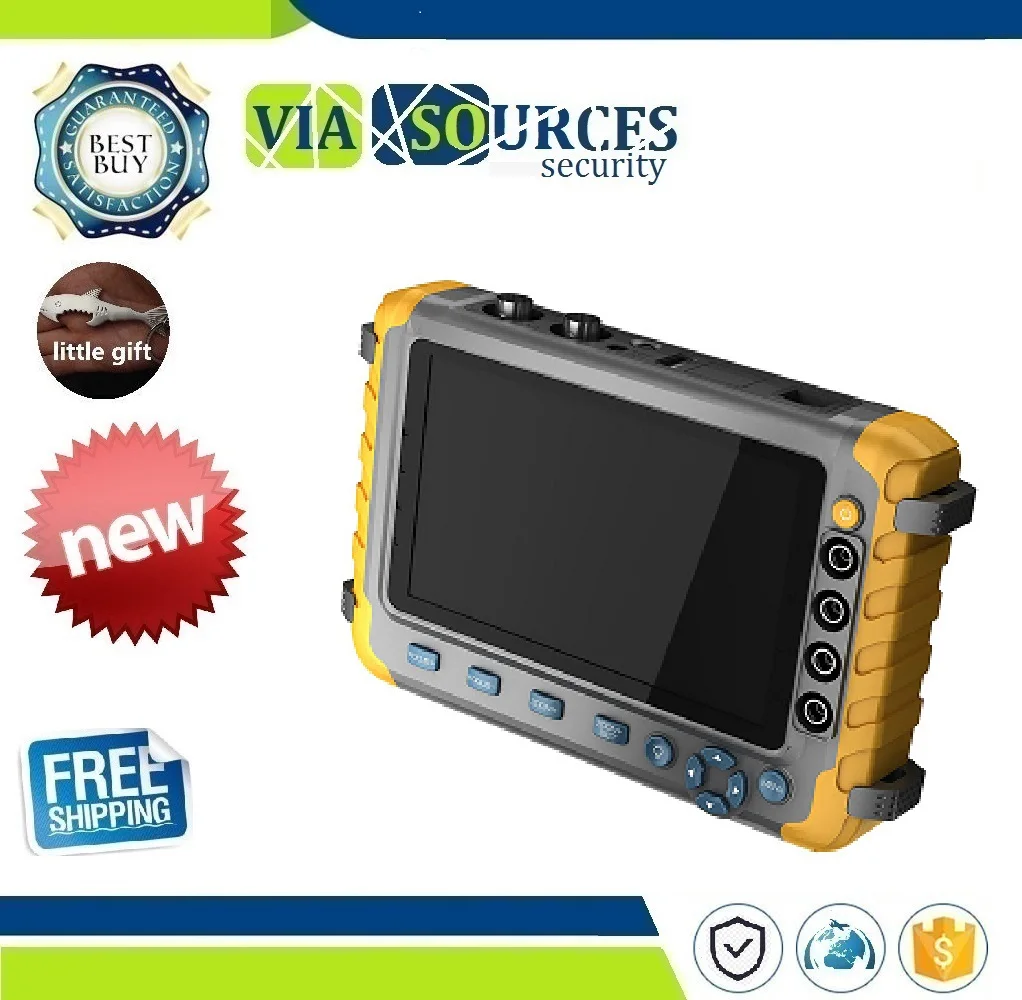 

5 Inch TFT LCD 1080P 5MP 4 IN 1 TVI AHD CVI Analog CCTV Tester Security Camera Tester Monitor VGA HDMI Input Audio Test