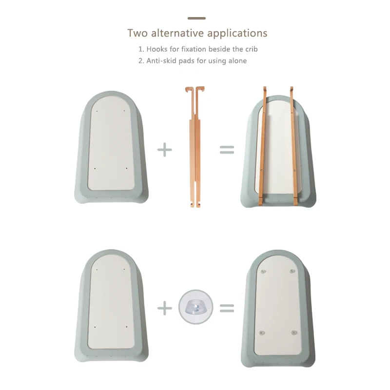 Harga Baru Lahir Lembut Nyaman Bayi Mengubah Tikar Meja Ganti Bayi Chang Popok dan Pakaian Keperawatan Meja dengan Skid Bawah