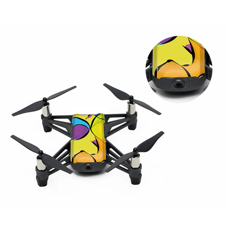4 шт./компл. PGYTECH наклейка пленка для DJI Tello камера наклейки на Дрон протектор Защитная Наклейка аксессуары