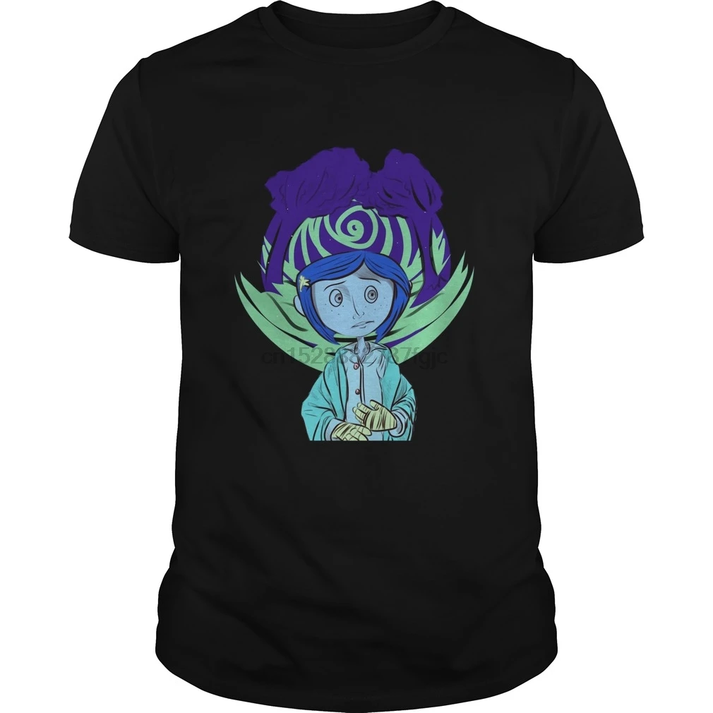 

Men Short sleeve tshirt Coraline (Transparent v-2) cool Women t-shirt