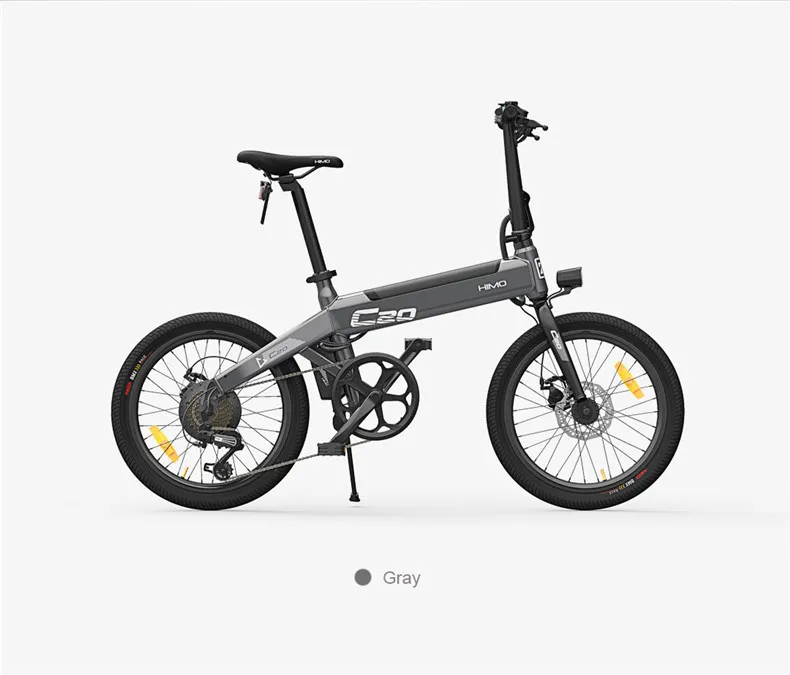 Xiao MI himo 20 дюймов электрический велосипед 36v10ah 250 Вт DC двигатель городской ebike легкий Электрический вспомогательный велосипед Pas Диапазон 80 км
