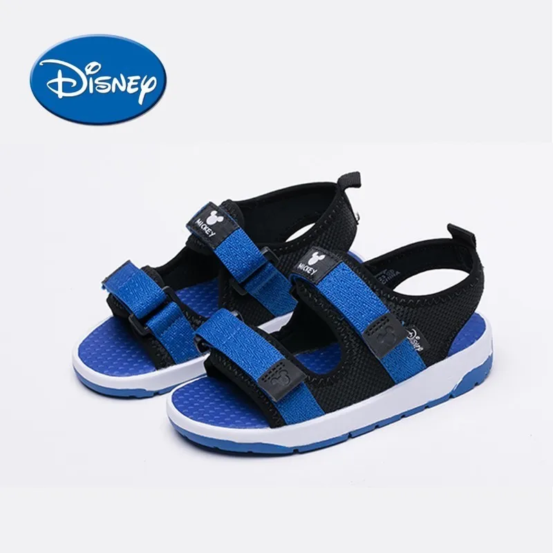 

Disney Mickey Minnie Original Kids Sandals Summer Hole shoes Non-slip Beach Children's Slippers #00002