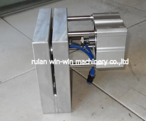 hole size length 75-84mm width 21-25MM Pneumatic single hole Handle punching machine for plastic bags