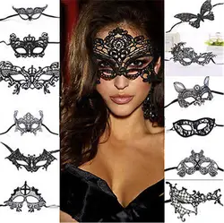 Новые модные черные пикантные Для женщин глаз маска маскарад Вечерние Выпускного Бала Костюм Хэллоуин сделать вам выделиться