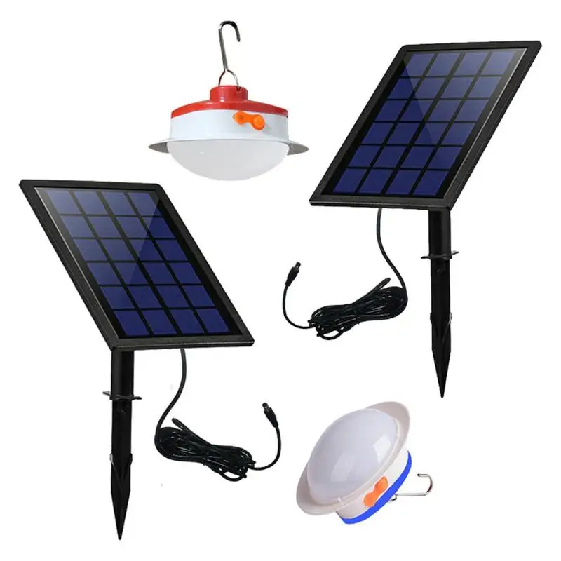 

Solar Powered Light Outdoor Lighting Courtyard Solar Panel Lamp Split Body 2019 Waterproof Garden Emergency Lamp Night Light