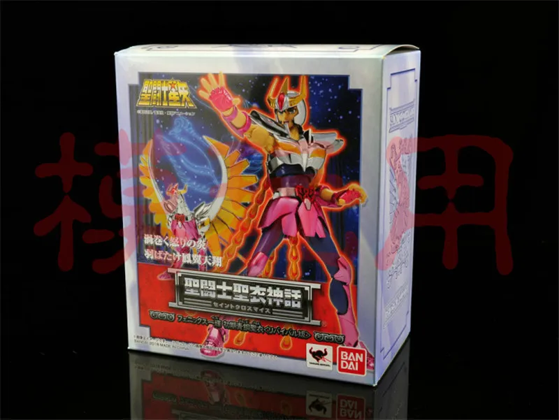 

in stock Bandai model Saint Seiya Andromedae Shun Phoenix Ikki Pegasus v1 Helmet Cloth Myth Metal armor action figure