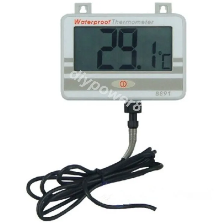 Waterproof Thermometer w/Long Probe AZ8891 Boiler Water Temperature