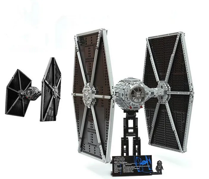 

1685pcs Star Series Wars Tie Fighter large-scale Model Building Blocks Toys Dream For Children Compatible 75095 Lepin Bricks