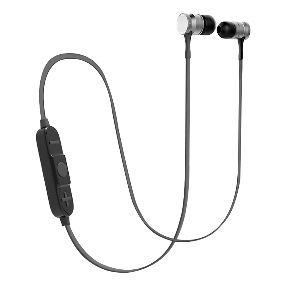 

AIPAL Bluetooth earphone Metal Magnetic Wireless Stereo Headphones with Mic Sport Running HD Music Bluetooth earphone
