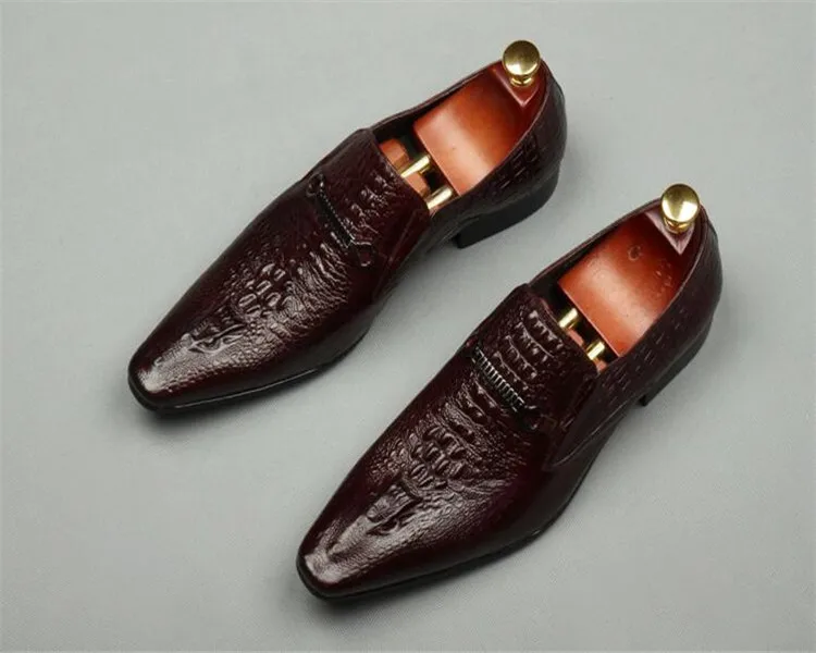 Новая мужская кожаная обувь в английском стиле; сезон осень-зима; деловая модельная обувь с пряжкой; Мужская модная свадебная обувь - Цвет: as pic