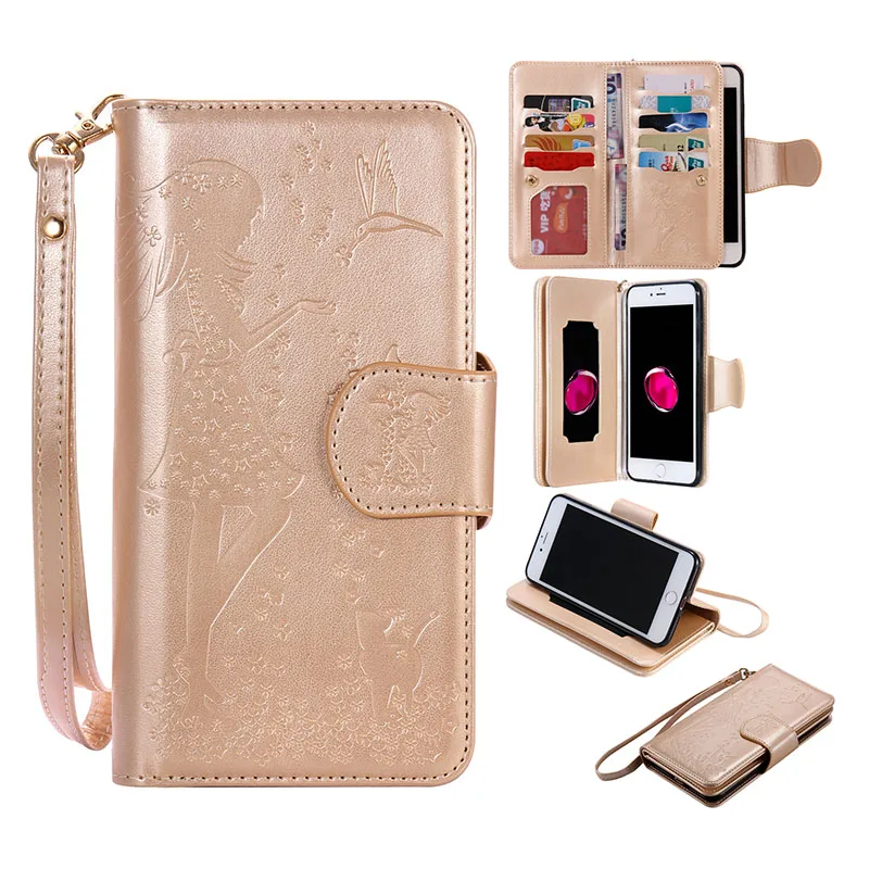 Apple Iphone 7 plus case gold