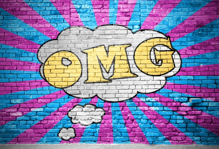

Laeacco Graffiti Colorful Color Pattern Brick Wall Portrait Photo Backgrounds Photocall Photography Backdrops For Photo Studio