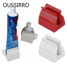 1 шт. белая роликовая трубка зубная паста соковыжималка зубная паста Легкий дозатор Держатель сиденья подставка аксессуары для ванной комнаты высококачественный инструмент