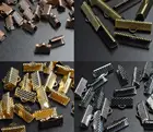 ① FLTMRH 21 мм Шнур Обжимные Концевые Заглушки Пряжка Советы Ожерелье Браслет Веревки Шнуры Разъемы За ①