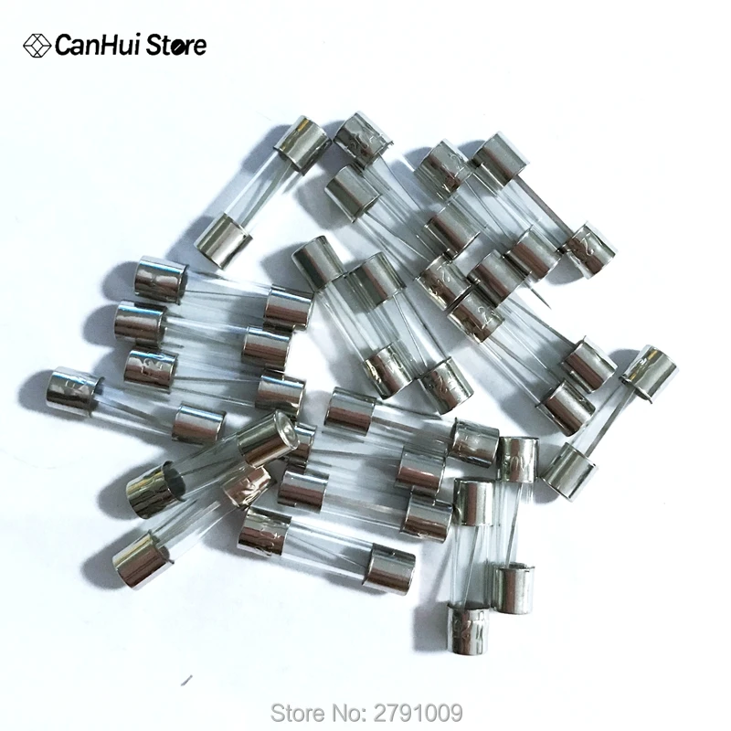 50PCS/LOT 10 Kinds 5x20mm Fast Glass Fuse Kit 0.2A 0.5A 1A 2A 3A 5A 6A 8A 10A 15A /250V