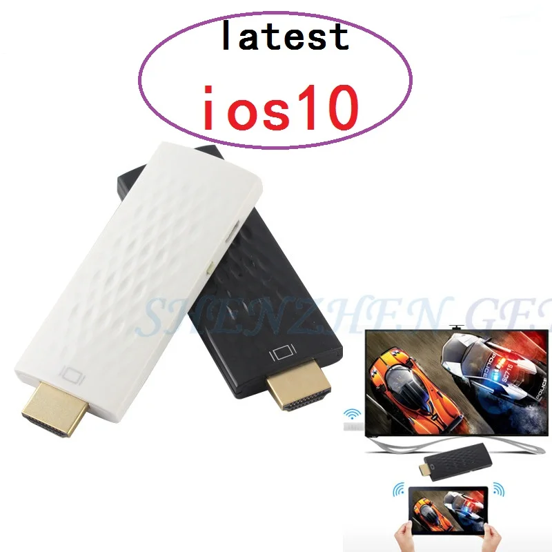 Hot Ios 10 Tv Stick Miracast DLNA WIDI Airplay Wifi Display 1080p Dongle Wireless Share Push Receiver Adapter For iphone Android