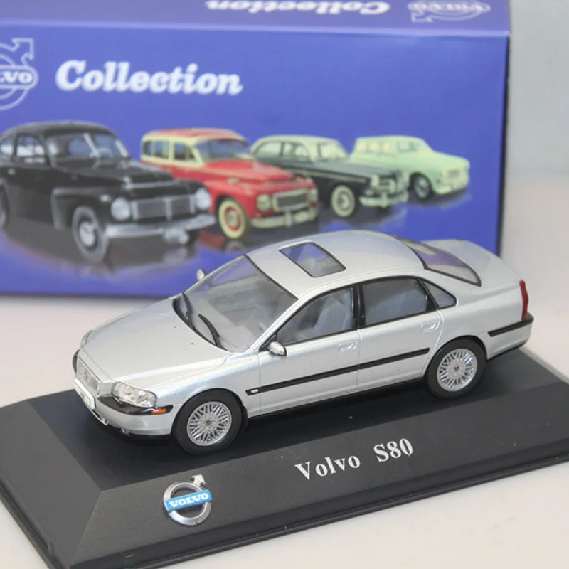 Diecast toy car ATLAS 1/43 Volvo S80 classic alloy car models of original package quality on