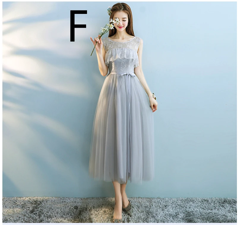 Vestido de Festa Vestido de Manga Vestidos o Pescoço para o Cinza Ocasião do Baile de Finalistas Vestidos de Baile Curta Tamanho Formal 2021 Tecido Tule H4169 Cap 6 18 para o cinza 2019 tecido tule ocasião