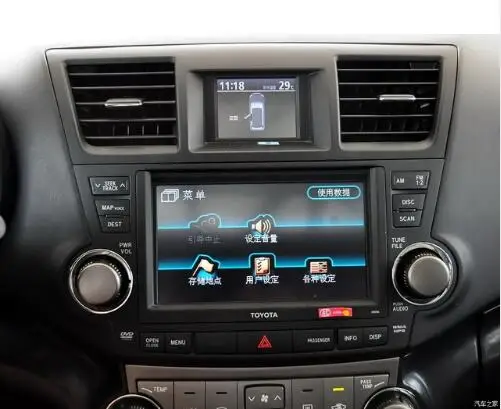 Best 12.1" Tesla Vertical Screen Android Car Multimedia Stereo DVD GPS Navigation for Toyota Highlander Kluger 2007 2008 2009 2010 3