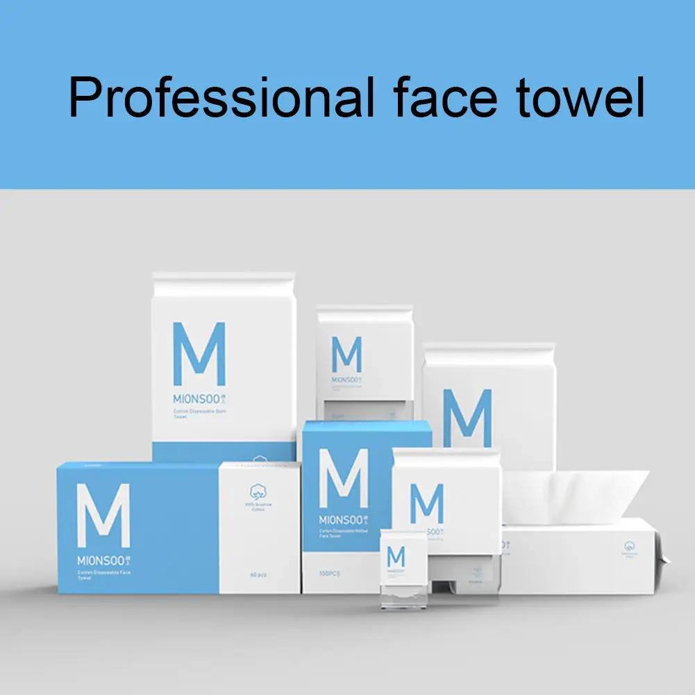 Хит продаж! 60 шт Профессиональные двухсторонние полотенца для лица одноразовые очищающие подушечки для кожи