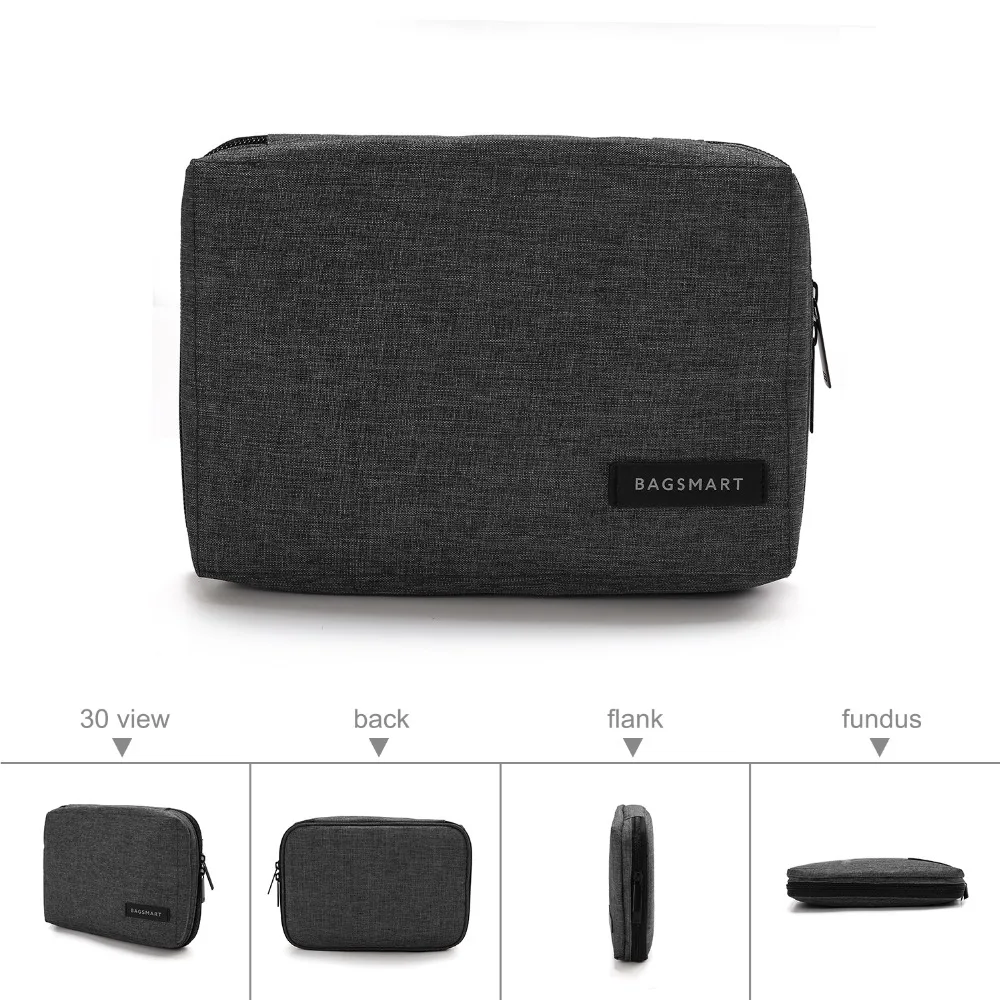 BAGSMART السفر المنظمون ل كابل نقل بيانات SD بطاقة كابل يو اس بي الرقمية جهاز الملحقات الالكترونية حقيبة النايلون السفر حقيبة رجل حقيبة BAGSMART السفر المنظمون ل كابل نقل بيانات SD بطاقة كابل يو اس بي الرقمية جهاز الملحقات الالكترونية حقيبة النايلون السفر حقيبة رجل حقيبة