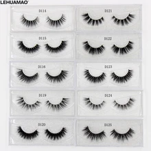 LEHUAMAO, 3D, молочные ресницы, норковые ресницы, крестик, толстые, полная полоска, накладные ресницы, бесплатно, макияж, ресницы, верхние ресницы, 1 пара