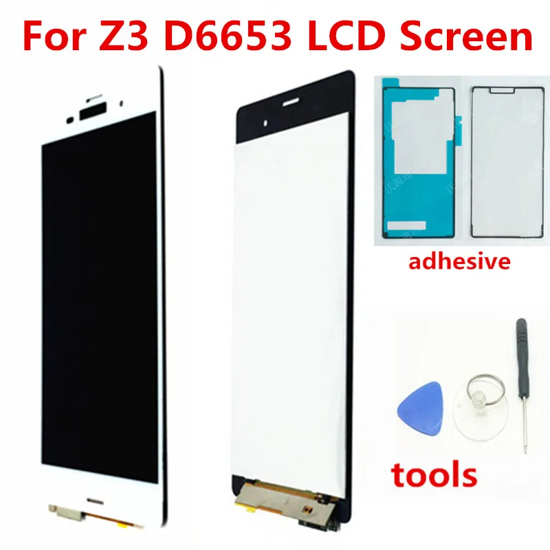

100% Tested 5.2" For SONY Xperia Z3 Display Touch Screen Digitizer For SONY Xperia Z3 LCD Screen Dual D6603 D6633 D6653 L55T