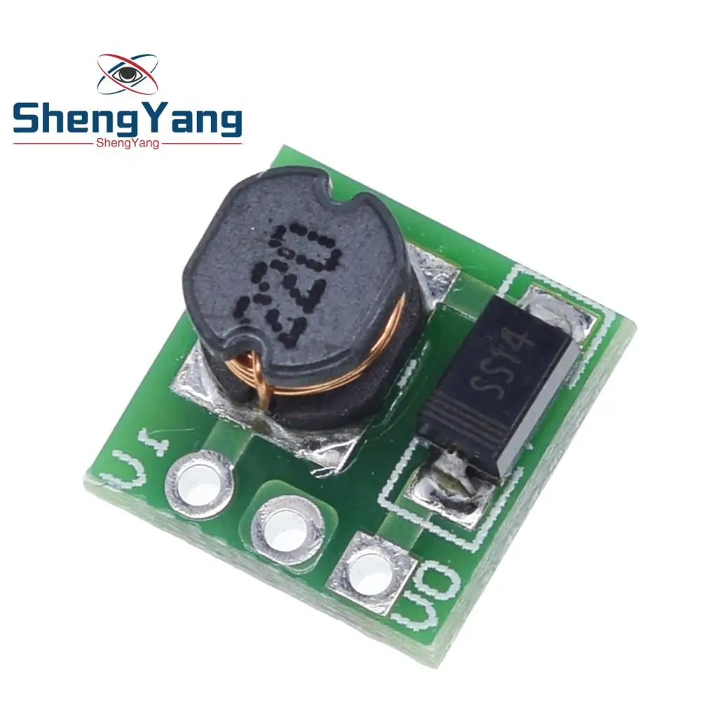 

Free shipping 1pcs 0.9-5V To 5V DC-DC Step-Up Power Module Voltage Boost Converter Board 1.5V 1.8V 2.5V 3V 3.3V 3.7V 4.2V To 5V
