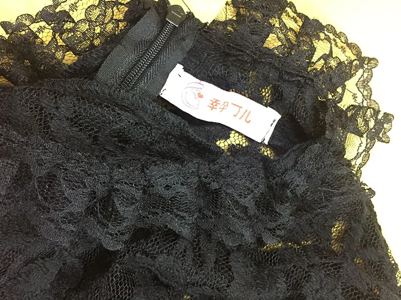 Maternity Black Lace Bodysuit Photography Props Fancy Pregnant Women Pregnancy Picture Photo Shoot Dress Gown Clothes In Home