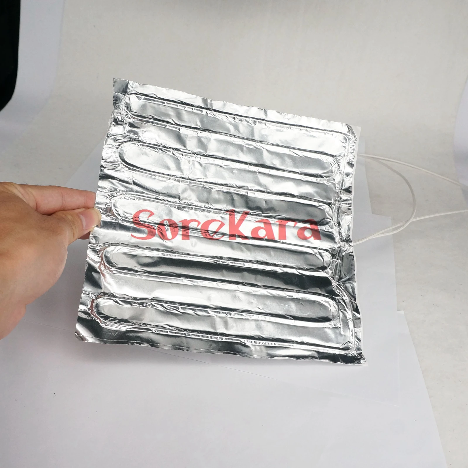 

200x200mm 220V Aluminum Foil Heater for Refrigerator air conditioner Drain Electrical Wires