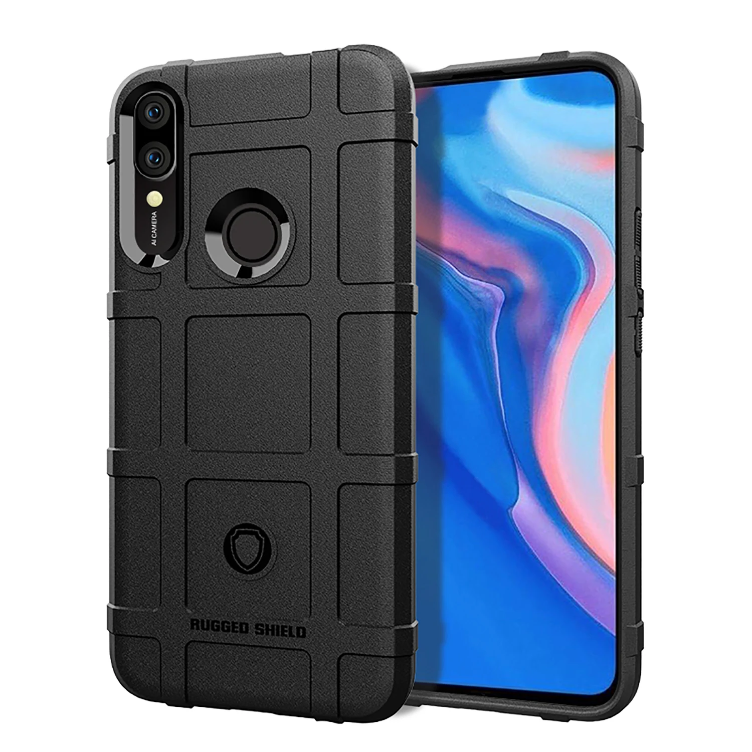 Thicken Rugged Shield Luxury Armor Phone Cases for Huawei P30 Pro P20 Lite Plus P Smart Z Nova 3e 4E Soft Case Cover | Мобильные