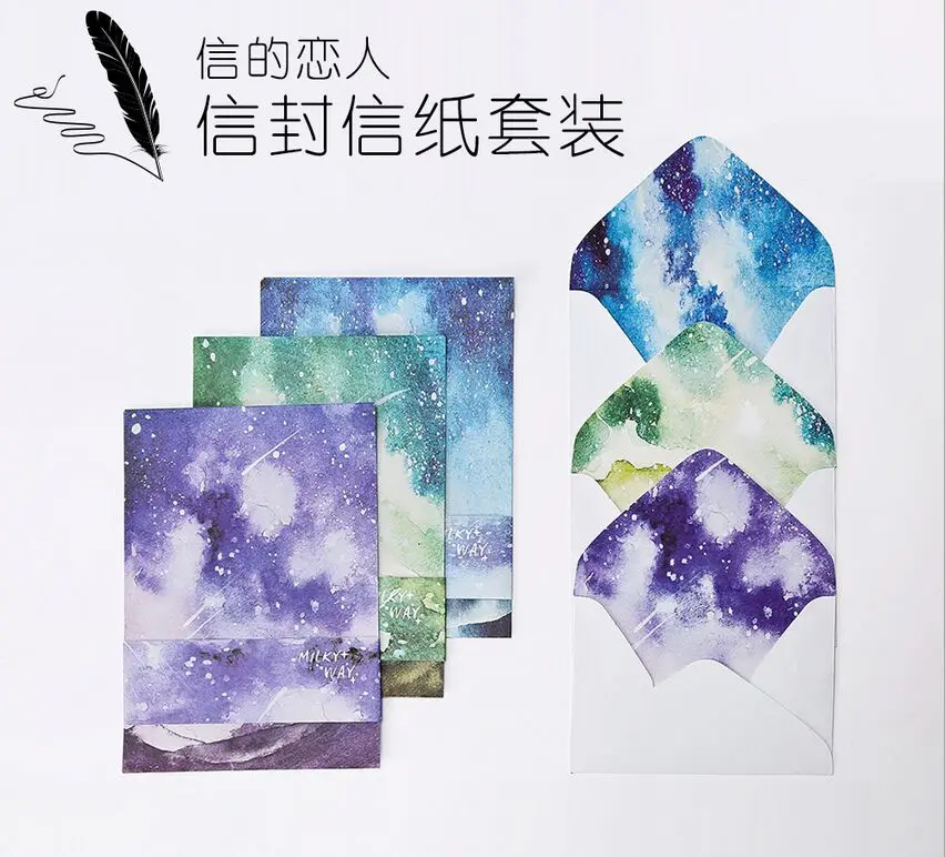 Star writing paper
