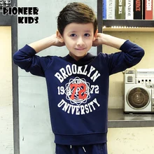 Pioneer Kids Safety Children’s Boy’s Hoodies & Sweatshirts Spring Autumn 2016 New Fashion Outwear Coat Kid’s Clothing Outfit