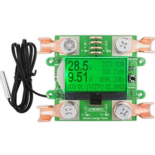 300V 100A DC digital voltmeter ammeter voltage meter car battery capacity volt current wattmeter detector power supply tester