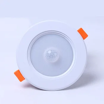 

Led Downlight Radar Motion Sensor Light Ceiling Downlights 5W AC 85-265V 2835 Lamps Ceiling Lamp For Home Indoor Living Room