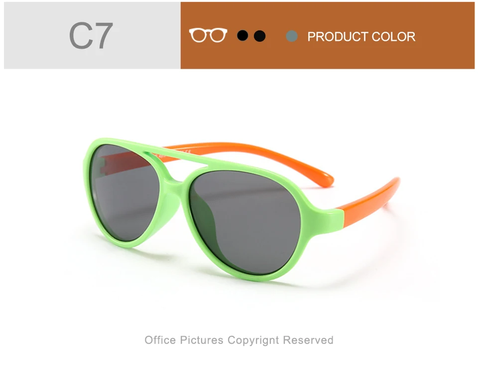 MXDMY детский силиконовый ультра-мягкой поляризационные солнцезащитные очки детские солнечные очки солнцезащитные очки для девочек UV400 очки