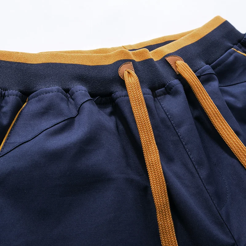 New Summer Mens Loose Shorts Plus Size Elastic Calf-Length Short Pants Hombre Casual Slim