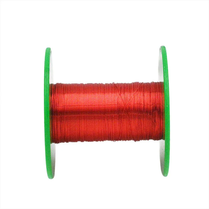 

Magnet Wire 100m*0.2mm Enameled Copper Wire Red Magnetic Wire For Inductance Coil Relay Electric Meter Coil Winding