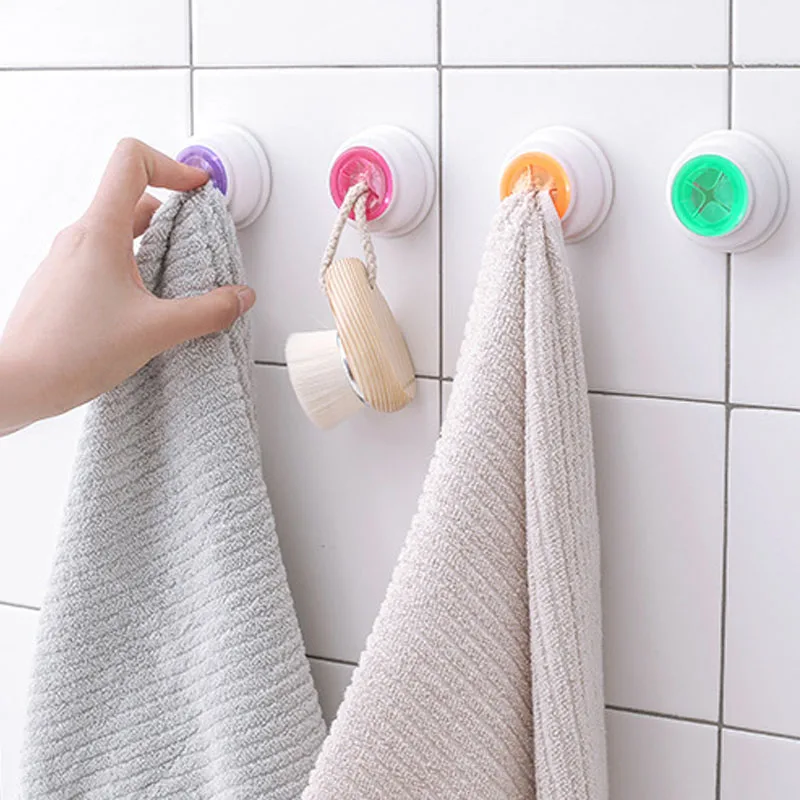 

1PC Self Adhesive Multipurpose Rag Clip Towel Hook Towel Holder Rack Towel Clip Household Towel Hangers For Kitchen Bathroom