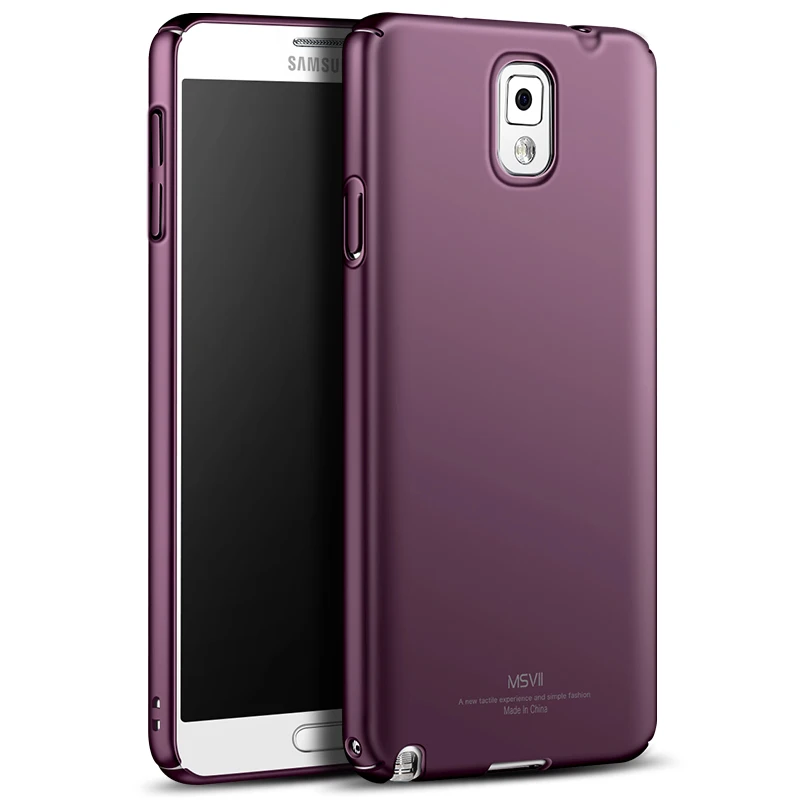 

For Samsung Galaxy Note 3 Case Original Msvii Luxury Slim Hard PC Matte Cover Case For Samsung Galaxy Note 3 N9000 Phone Cases
