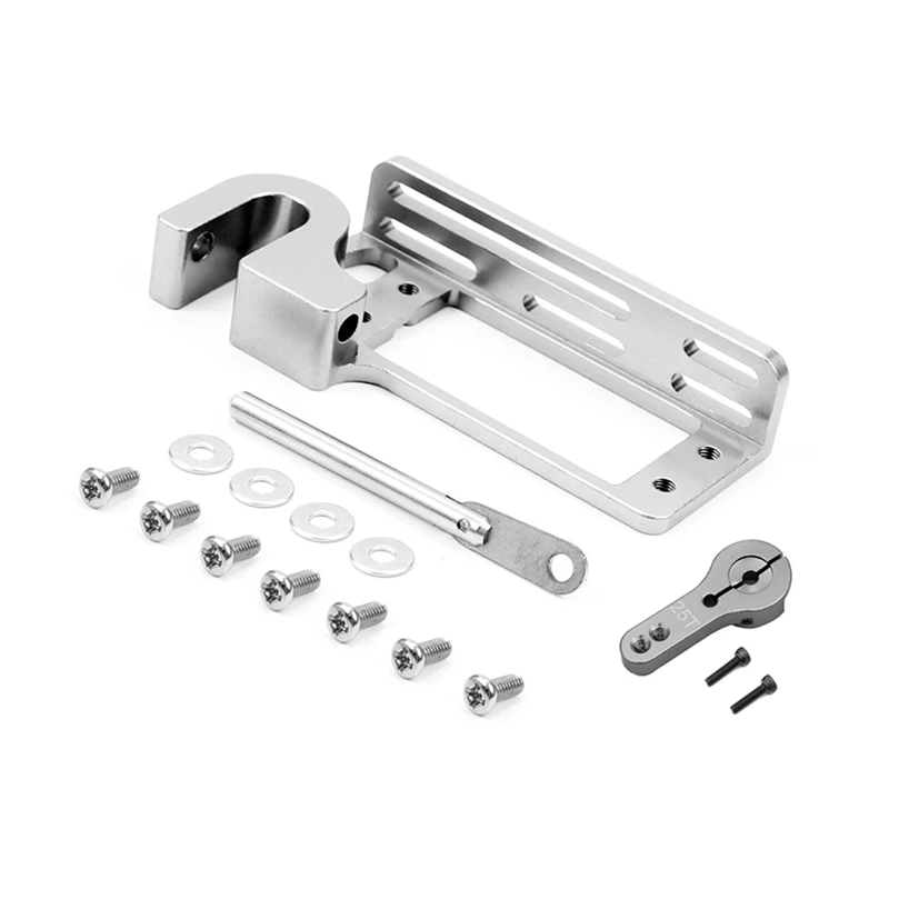 

25T Aluminum Servo Horn Arm w/ Servo Parabolic Switch Aerial Throw Device Large Torque Servo Dispensers for RC Heli Multicopte