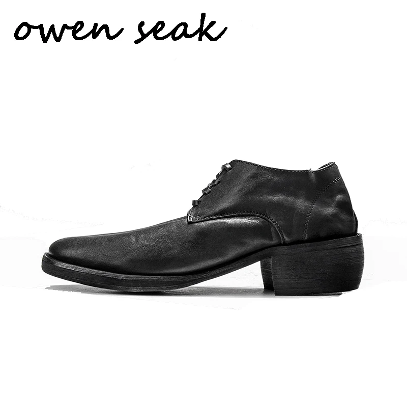 Negro Rojo Vestir Blanco Cuero Masculinos Lujo Negro Los De Vaca Hombres Zapatillas Boda rojo Encaje Retro blanco Primavera Zapatos Owen Seak 0qUTaPAtz
