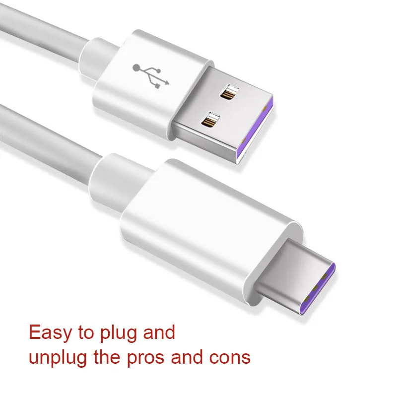 

Supercharge Type C USB Cable for Huawei P30 P20 Pro Lite Mate 20 P10 Plus Lite Fast Charging Cables USB Super Charge Cable