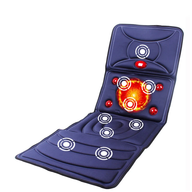 YihCare Far Infrared Electric Massage Mattress Heating Vibrating Full