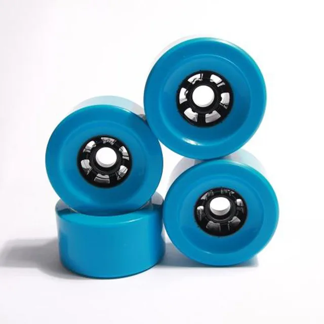 US $47.58 Skateboard Wheels 78A 90x52mm 4pcs Electric Longboard Wheel 9752mm Roller Skate Tires Wheel Rubber