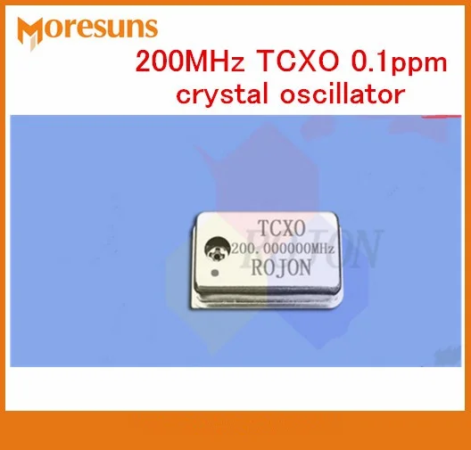5 шт. 200 МГц TCXO 0.1ppm высокой точности температуры-компенсации Кварцевый резонатор