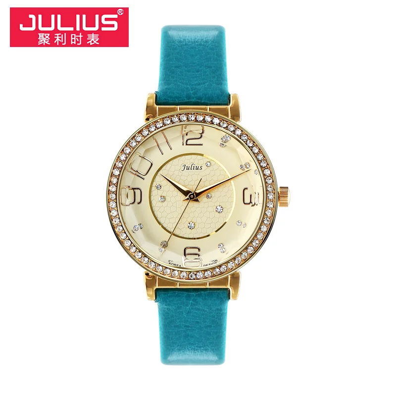 Lady Wrist Watch Quartz Women s Hours Best Fashion Dress Bracelet Band Leather Crystal Elegant Valentine