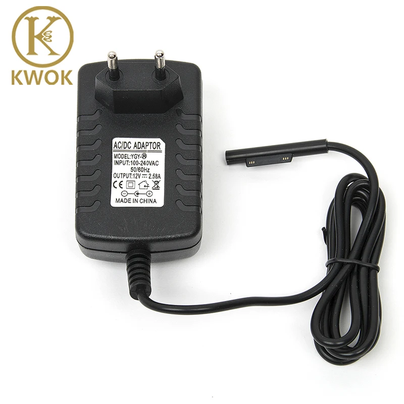 

12V 2.58A 30W EU Plug Power Charger Adapter For Microsoft Surface Pro 3 Charger Tablet AC Wall Charger Adapter Tablet Charger